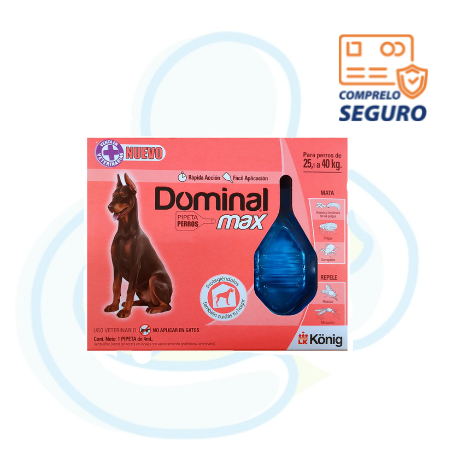Dominal Max Pipeta para Perros de 25.1 a 40KG