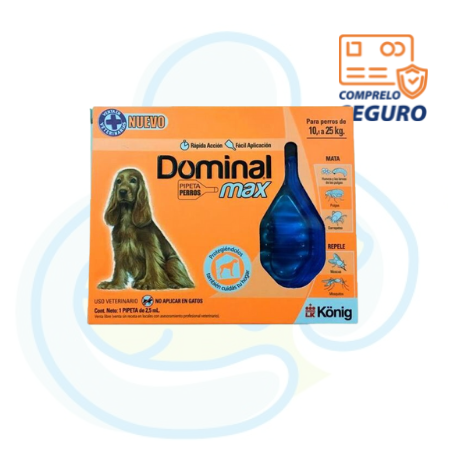Dominal Max Pipeta para Perros de 10,1 hasta 25KG