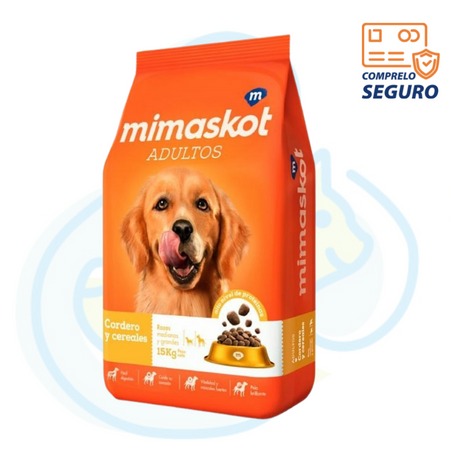 Mimaskot Adulto Razas Medianas y Grandes - Carne, cereales y vegetales x15KG